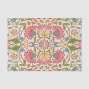 William Morris Lodden Floral Pattern Pastel Tissue Paper