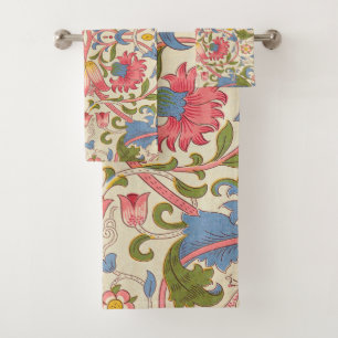 William Morris Lodden Spring Wallpaper Art  Bath Towel Set