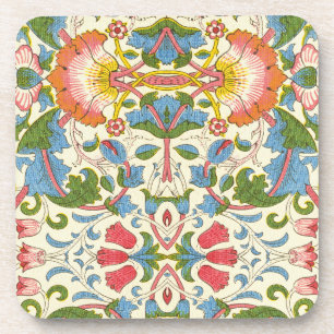 William Morris Loddon Blossom Floral Patterns Coaster