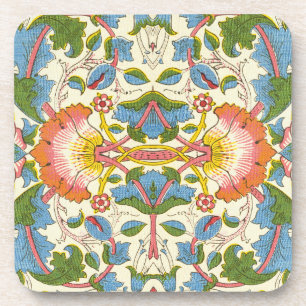 William Morris Loddon Blossom Floral Patterns Coaster