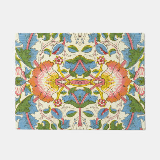 William Morris Loddon Blossom Floral Patterns Doormat