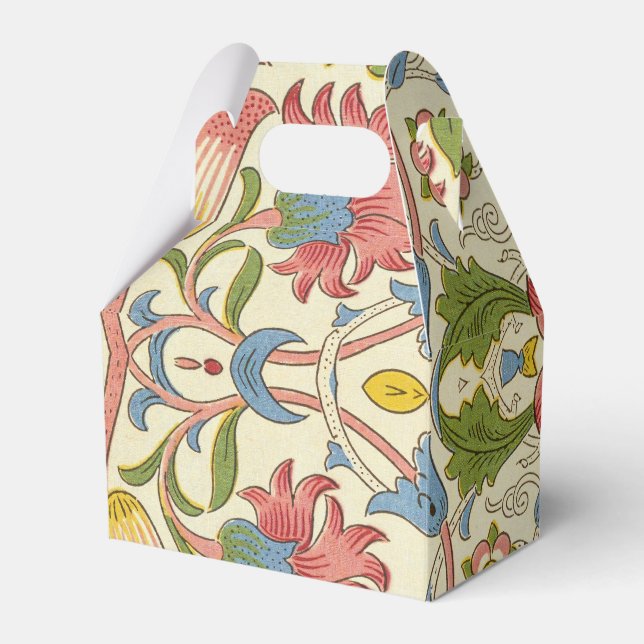William Morris Loddon Blossom Floral Patterns Favour Box (Front Side)