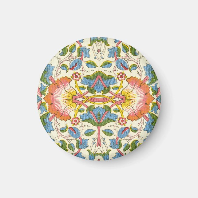 William Morris Loddon Blossom Floral Patterns Magnet (Front)