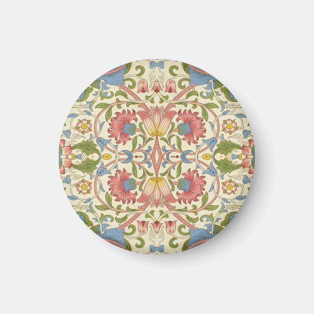 William Morris Loddon Blossom Floral Patterns Magnet (Front)