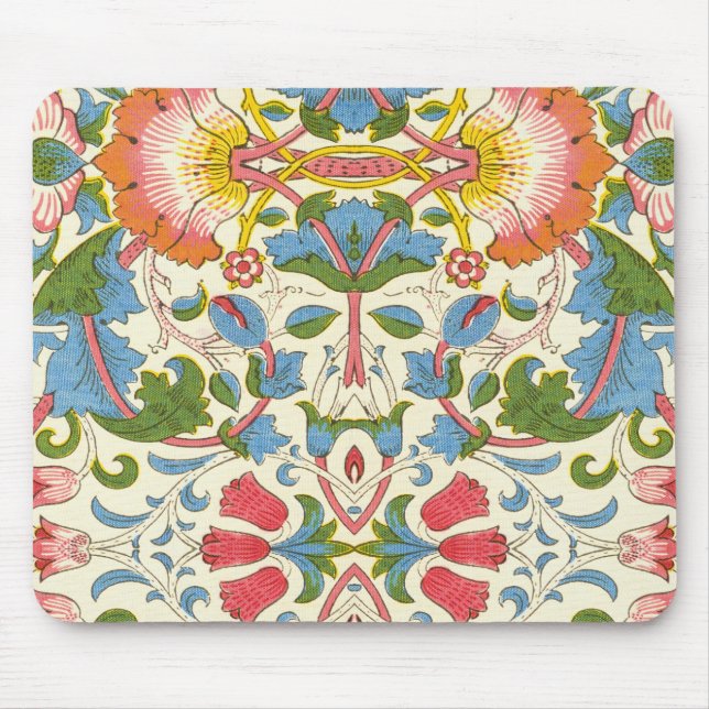 William Morris Loddon Blossom Floral Patterns Mouse Pad (Front)