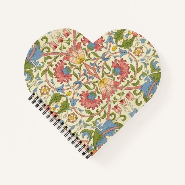William Morris Loddon Blossom Floral Patterns Notebook (Front)