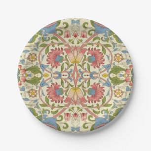 William Morris Loddon Blossom Floral Patterns Paper Plate