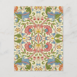 William Morris Loddon Blossom Floral Patterns Postcard