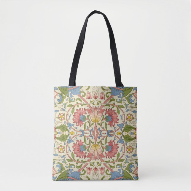 William Morris Loddon Blossom Floral Patterns Tote Bag (Front)