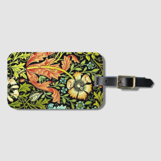 William Morris Luggage Tag