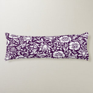 William Morris Mallow Floral Vintage Design Body Cushion