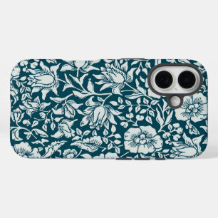William Morris Mallow Floral Vintage Design iPhone 16 Case