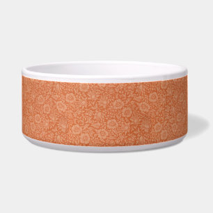William Morris Mallow Pattern: Terracotta Floral