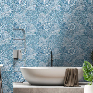 William Morris Marigold Floral Pattern Wallpaper