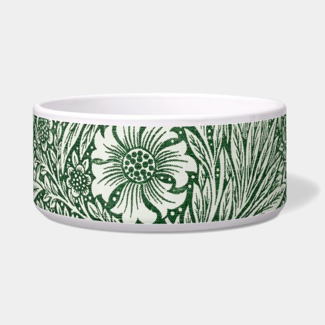 william morris marigold green floral flower (Front)