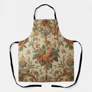 William Morris marigold Vintage floral Apron