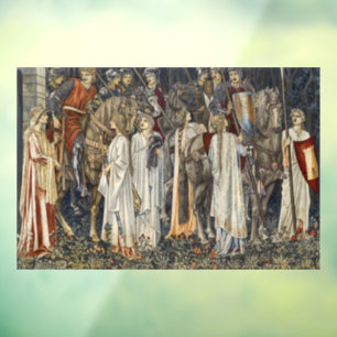 William Morris Mediaeval Knights Tapestry Design