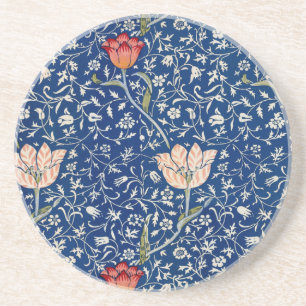 William Morris Medway Blue Floral  Coaster