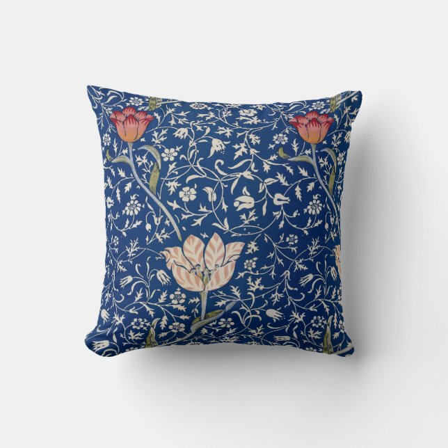 William Morris Medway Pattern Cushion (Front)