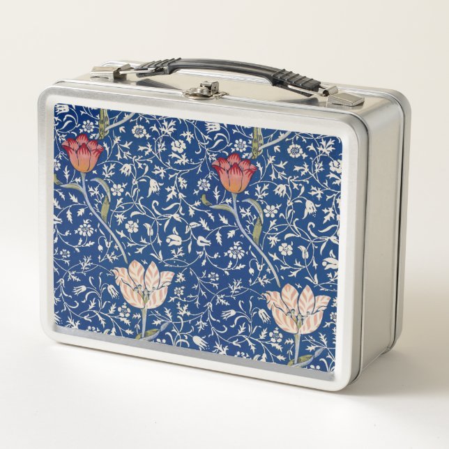 William Morris Medway Pattern Metal Lunch Box (Front)