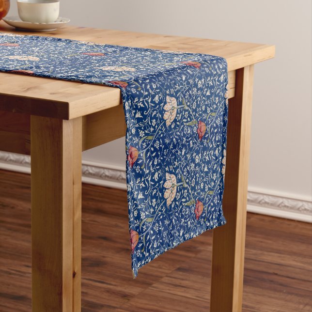William Morris Medway Pattern Short Table Runner (In Situ)