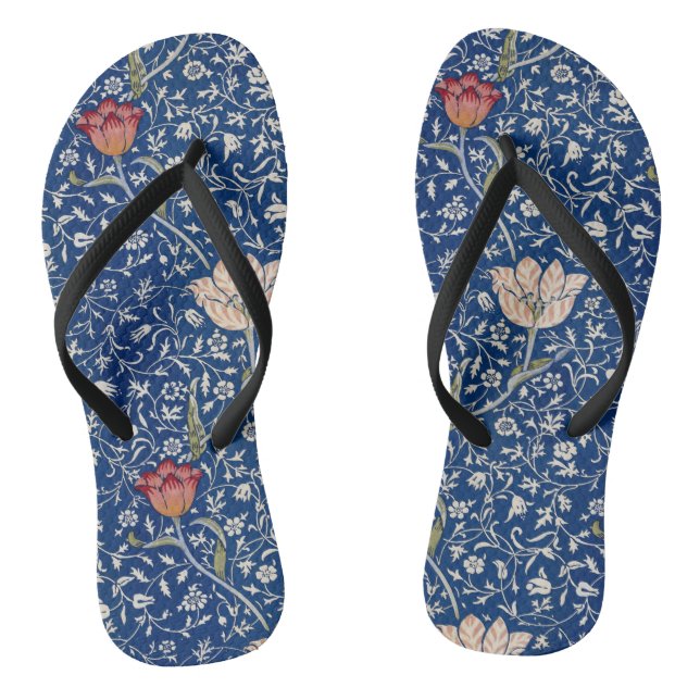 William Morris Medway Pattern Thongs (Footbed)