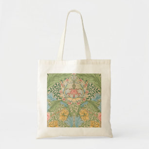 William Morris Myrtle Flower Floral Botanical Tote Bag