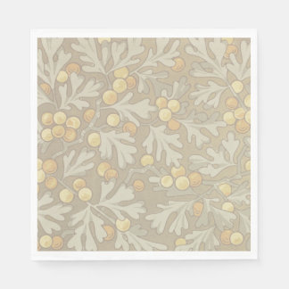 William Morris Oak and Acorn Paper Napkins