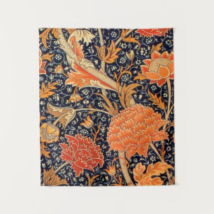 William Morris Orange Cray Tapestry