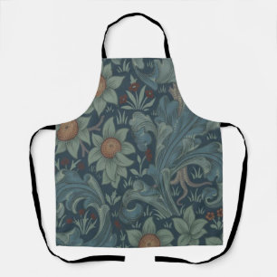 William Morris Orchard Pattern Art Apron