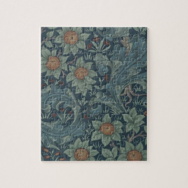 William Morris Orchard Pattern Art Jigsaw Puzzle (Vertical)