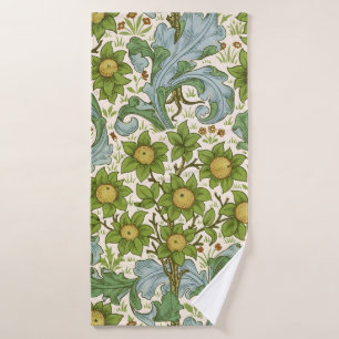 William Morris' Orchard Pattern Art Nouveau Bath Towel Set