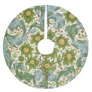 William Morris' Orchard Pattern Art Nouveau Brushed Polyester Tree Skirt