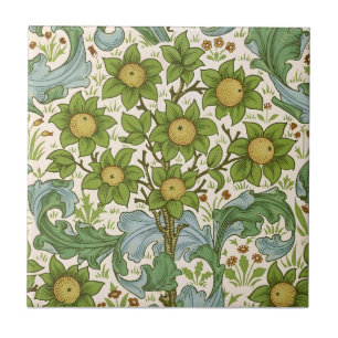 William Morris' Orchard Pattern Art Nouveau Ceramic Tile