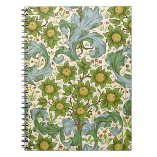 William Morris' Orchard Pattern Art Nouveau Notebook