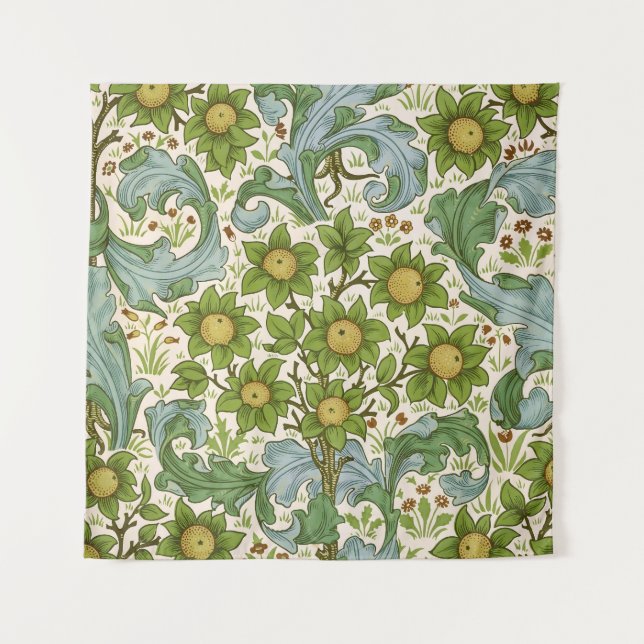 William Morris' Orchard Pattern Art Nouveau Tapestry (Front)