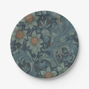 William Morris Orchard Pattern Art Paper Plate