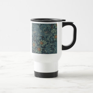 William Morris Orchard Pattern Art Travel Mug
