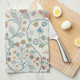 William Morris - Owl and Berries Tea Towel