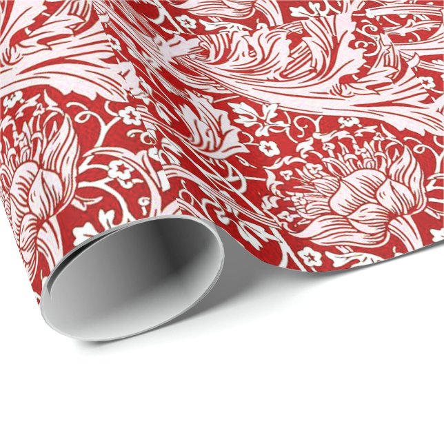 William Morris pattern,  Arcadia Wrapping Paper (Roll Corner)