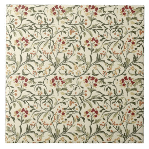 William Morris Pattern Ceramic Tile