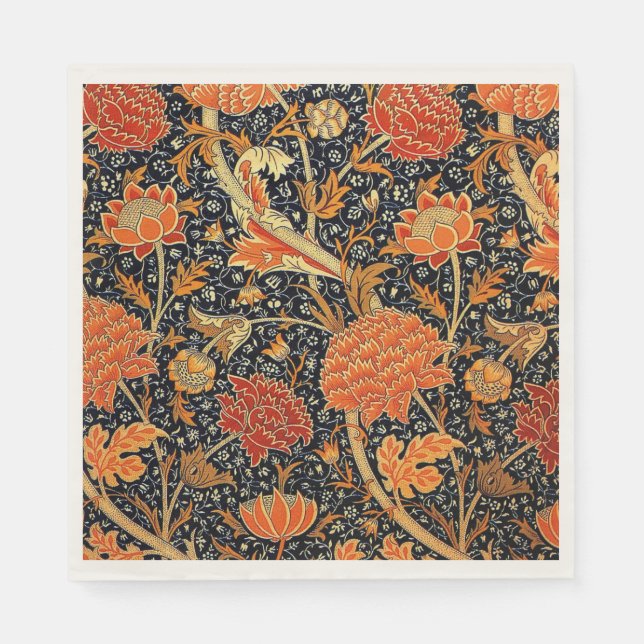 William Morris pattern, Cray, Napkin (Front)