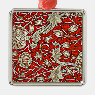William Morris pattern, Wild Tulip Metal Tree Decoration