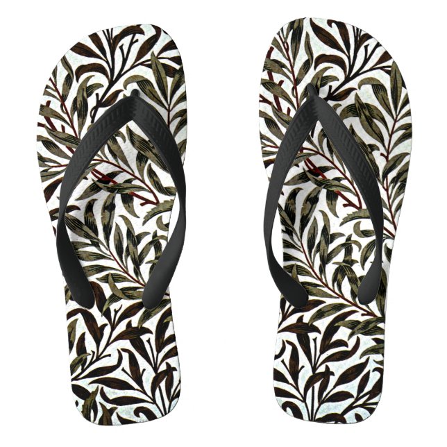 William Morris pattern, Willow Bough Thongs (Footbed)