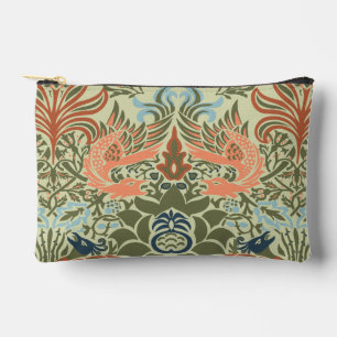 William Morris Peacock and Dragon Accessory Pouch