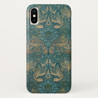 William Morris Peacock and Dragon Textile Design