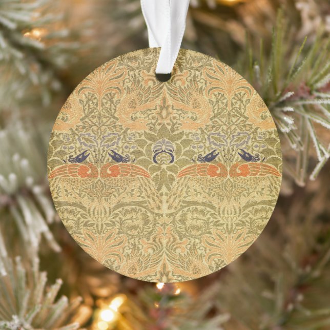 William Morris Peacock & Dragon Arts & Crafts Ornament (Tree)