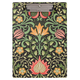 William Morris Persian Floral Antique Clipboard