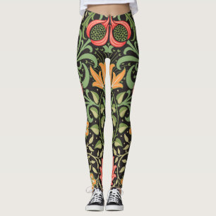 William Morris Persian Floral Antique Leggings