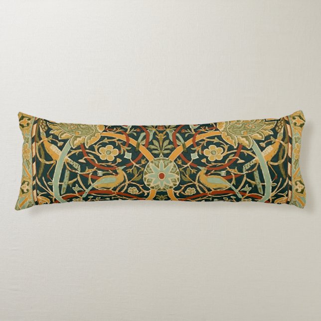 William Morris Persian Oriental Carpet Art Body Cushion (Front)